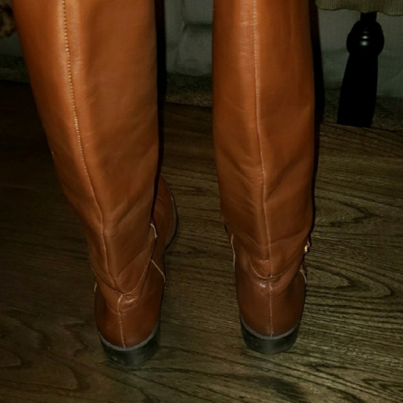 Vintage Etienne Aigner Leather Derby Riding Boots - Picture 3 of 8
